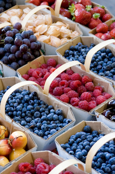 Paniers de fruits